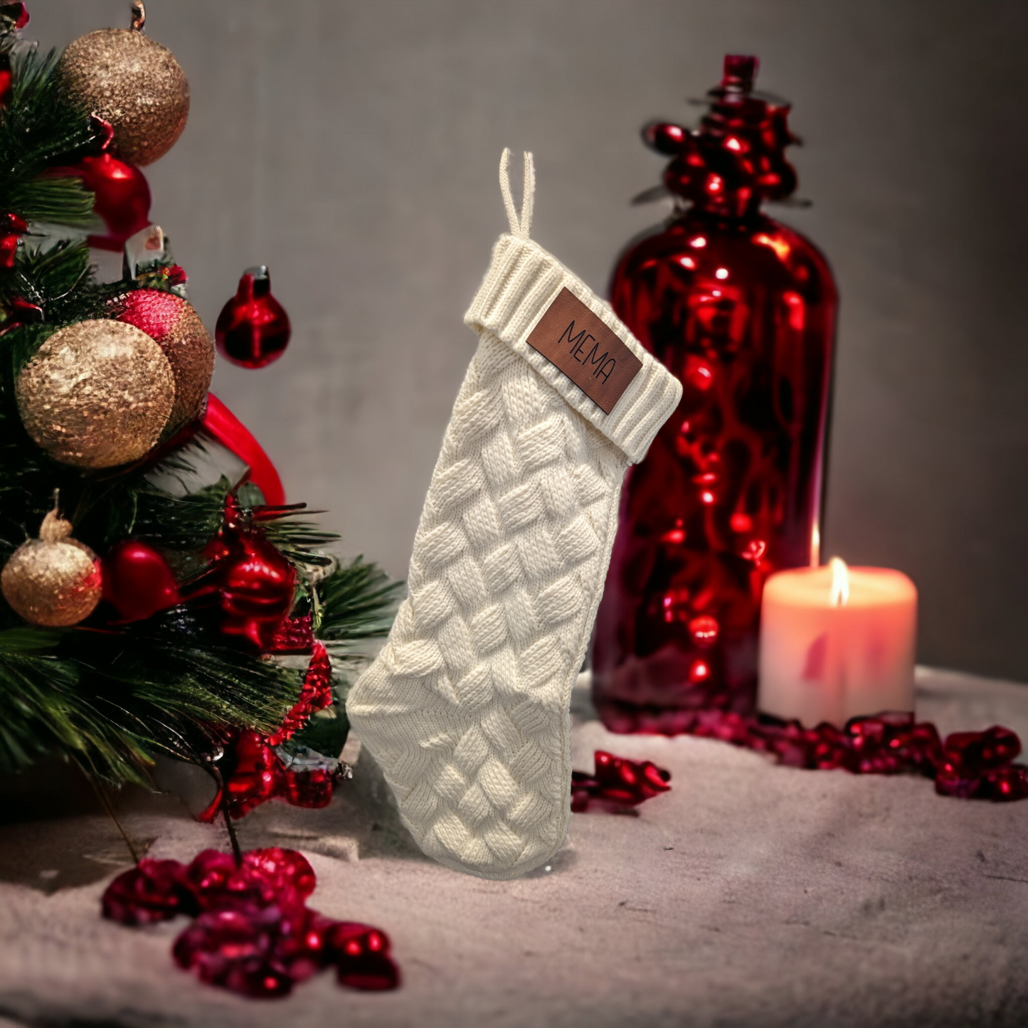 Custom Engraved Christmas Stocking